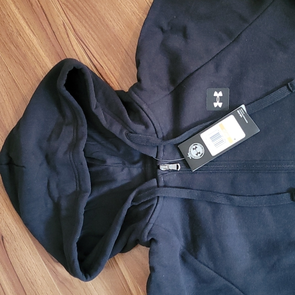 Nwt UNDER ARMOUR zip up hoodie - Picture 2 of 2